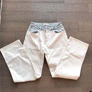 Abercrombie & Fitch - 90’s Relaxed High Rise Jean, two toned